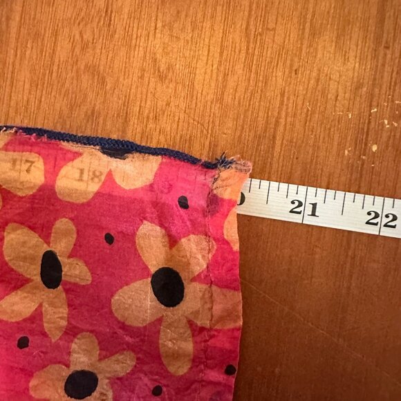 Liu Jo Silk Scarf 36" by 80" multi color multi print floral Super large - Picture 5 of 8